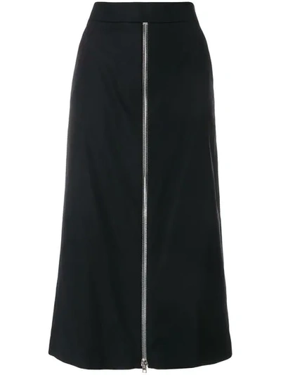 Alexander Wang Cropped Skirt In Black