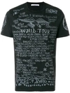 GIVENCHY WORLD TOUR PRINT T,BM70A33Y0312843087
