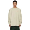 ACNE STUDIOS ACNE STUDIOS BLA KONST OFF-WHITE CARP BADGE T-SHIRT,25I182