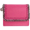 STELLA MCCARTNEY Pink Falabella Small Flap Wallet,431000W9132