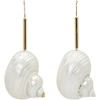 LOEWE Gold Snail Earrings,180.18.017