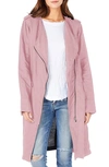 MICHAEL STARS ZIP FRONT TRENCH COAT,WNT81