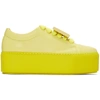 ACNE STUDIOS Yellow Double Sole Drihanna Face Sneakers,1E7176