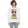 GUCCI GUCCI WHITE SERGIO MORA FORTUNE TELLER SWEATSHIRT,497253 X9Q33