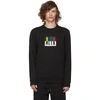 Alyx Color Block Logo Cotton Blend Sweatshirt