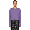 ACNE STUDIOS Purple Odice Sweater,1HA181