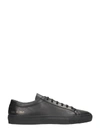 COMMON PROJECTS ORIGINAL ACHILLES LOW BLACK LEATHER SNEAKERS,10562943