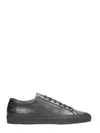 COMMON PROJECTS ORIGINAL ACHILLES LOW BLACK LEATHER SNEAKERS,10562956