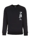 LANVIN PRINTED SWEATSHIRT,10562361