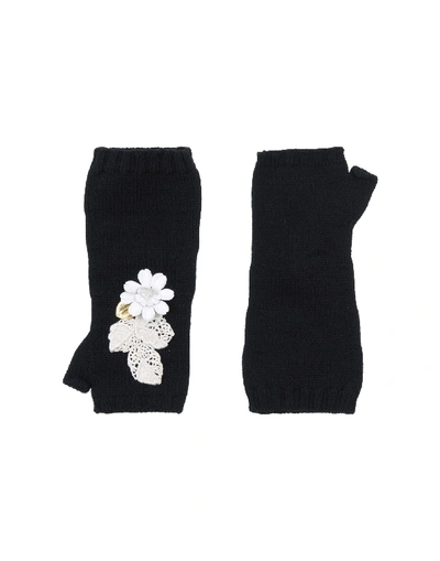 Dolce & Gabbana Gloves In Black