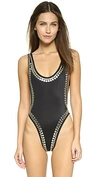 NORMA KAMALI STUD MARISSA ONE PIECE