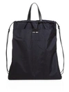 DAN WARD Two-in-One Drawstring Tote Backpack