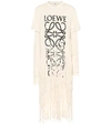 LOEWE COTTON AND SILK DRESS,P00314628-2