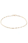 CATBIRD SWEET NOTHING GOLD BRACELET