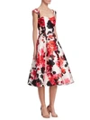 DAVID MEISTER A-line Floral Dress