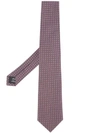 GIEVES & HAWKES EMBROIDERED TIE,G3779EO2307312645121