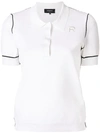 ROCHAS contrast detail polo top,L24K05ROWM756567RMY390112810295