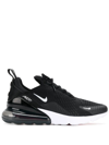 Nike Air Max 270 Sneakers In Black In White
