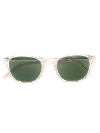 Oliver Peoples Buff Acetate Sunglasses In Transparent