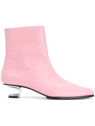 Nicole Saldaã±a Yenna Boots In Pink