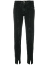 Givenchy Distressed High-rise Slim-leg Jeans
