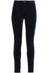 J BRAND COTTON-BLEND VELVET SKINNY trousers,3074457345618670441