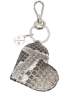 ELISABETH WEINSTOCK ELISABETH WEINSTOCK PRAGUE KEYCHAIN - GREY,300912827328