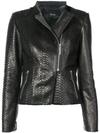 ELISABETH WEINSTOCK MOSCOW TEXTURED BIKER JACKET,386012796711