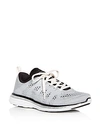 Apl Athletic Propulsion Labs Athletic Propulsion Labs Women's Techloom Pro Knit Lace Up Sneakers In Silver/black