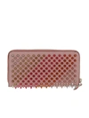 CHRISTIAN LOUBOUTIN PINK LEATHER WALLET,10557395