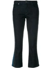 VICTORIA VICTORIA BECKHAM FLARED CROPPED JEANS,VB211SS1812845856