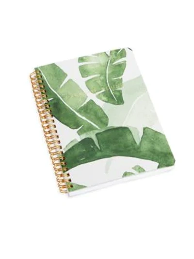 Saks Fifth Avenue Paradise Found Spiral Journal In Green