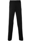 Valentino Side Stripe Track Pants In Black
