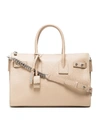 SAINT LAURENT CREAM SAC DE JOUR LEATHER TOTE,512911DTI0E12561065