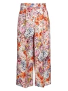 VALENTINO FLORAL WIDE TROUSERS,10564380