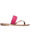 ÁLVARO GONZÁLEZ ALBERT 15MM SANDALS,ALBERTACROC12581581