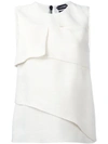 TOM FORD layered blouse,TS1571FAX20312004258