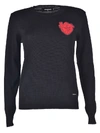 DSQUARED2 WOOL SWEATER PULLOVER,10565685