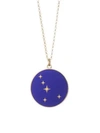 BARE Constellation 18K Yellow Gold Cancer Pendant Necklace