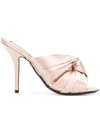 N°21 KNOTTED STILETTO MULES,870012805022