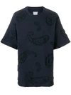 WOOYOUNGMI EMBROIDERED APPLIQUE T,W181TS05929N12829324