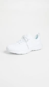 Apl Athletic Propulsion Labs Techloom Phantom 3d Mesh Sneakers In White