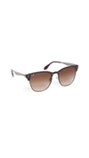 RAY BAN CLUBMASTER SUNGLASSES