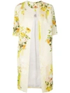 ANTONIO MARRAS SHORTSLEEVED FLORAL COAT,LB8057TED83S812830679