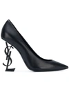 SAINT LAURENT OPYUM 110 DÉCOLLETÉ PUMPS,4720110NOUU12853137