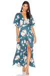 YUMI KIM KIMONO MAXI DRESS