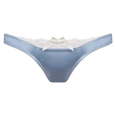 Emma Harris Signature Sky Skinny Brief In Blue