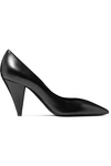 SAINT LAURENT ERA LEATHER PUMPS