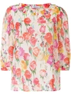 BLUMARINE FLORAL BLOUSE,172312851231