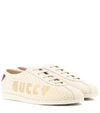 GUCCI Guccy Falacer皮革运动鞋,P00312797-15